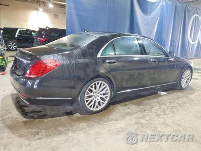 Trzecie zdjęcie samochodu z tyłu: 2015 MERCEDES-BENZ S 550 4MATIC VIN:WDDUG8FB2FA104504 - miniatura