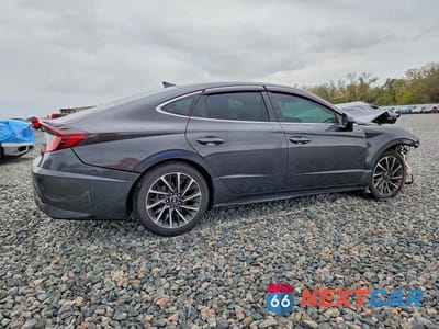 Trzecie zdjęcie samochodu z tyłu: 2021 HYUNDAI SONATA LIMITED VIN:5NPEH4J23MH123404 - miniatura
