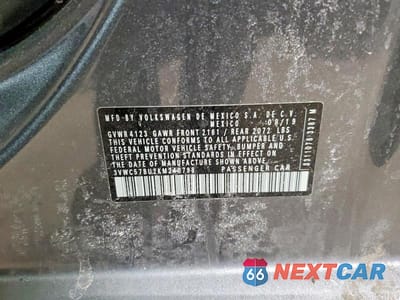 Zdjęcie 12 z 12 samochodu: 2019 VOLKSWAGEN JETTA S VIN:3VWC57BU2KM240798 - miniatura
