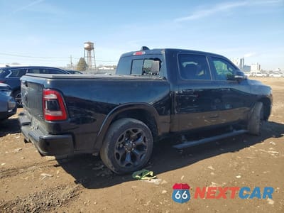 Trzecie zdjęcie samochodu z tyłu: 2020 RAM 1500 LIMITED VIN:1C6SRFHT2LN293818 - miniatura