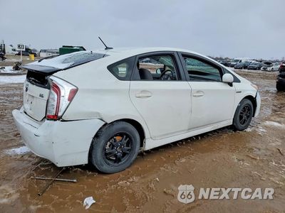 Trzecie zdjęcie samochodu z tyłu: 2013 TOYOTA PRIUS THREE VIN:JTDKN3DU0D5575779 - miniatura