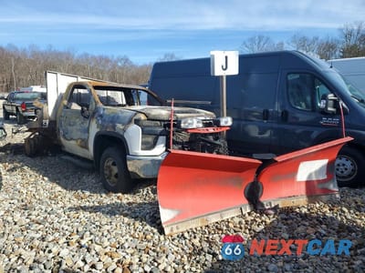 Czwarte zdjęcie samochodu z boku: 2021 CHEVROLET SILVERADO K3500 VIN:1GB3YSEY3MF225312 - miniatura