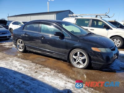 Czwarte zdjęcie samochodu z boku: 2006 HONDA CIVIC EX VIN:2HGFA15886H007361 - miniatura