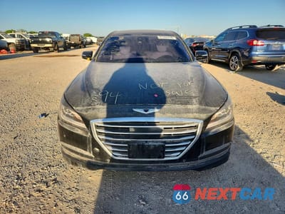 Piąte zdjęcie samochodu w środku: 2017 GENESIS G80 5.0 ULTIMATE VIN:KMHGN4JF7HU172200 - miniatura