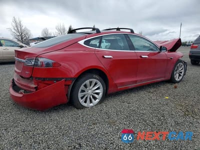 Trzecie zdjęcie samochodu z tyłu: 2018 TESLA MODEL S VIN:5YJSA1E25JF259849 - miniatura