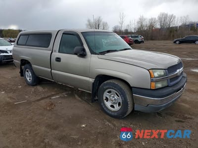 Czwarte zdjęcie samochodu z boku: 2003 CHEVROLET SILVERADO C1500 VIN:1GCEC14X13Z106578 - miniatura