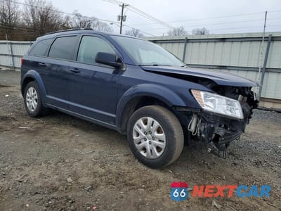 Czwarte zdjęcie samochodu z boku: 2017 DODGE JOURNEY SE VIN:3C4PDCABXHT708159 - miniatura