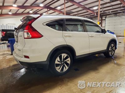 Trzecie zdjęcie samochodu z tyłu: 2016 HONDA CR-V TOURING VIN:5J6RM4H9XGL078858 - miniatura