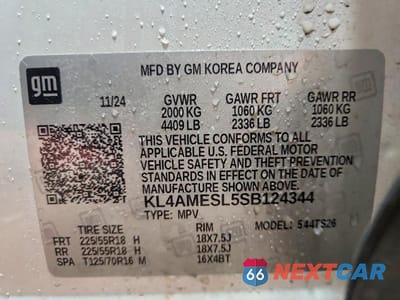 Zdjęcie 13 z 13 samochodu: 2025 BUICK ENCORE GX SPORT TOURING VIN:KL4AMESL5SB124344 - miniatura