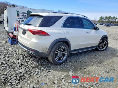 Trzecie zdjęcie samochodu z tyłu: 2020 MERCEDES-BENZ GLE 350 VIN:4JGFB4JB4LA237998 - miniatura