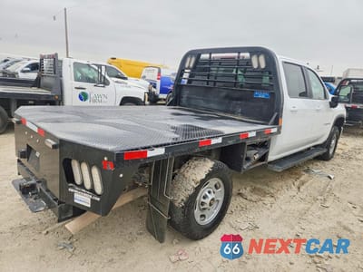 Trzecie zdjęcie samochodu z tyłu: 2024 CHEVROLET SILVERADO HD FLATBED TRUCK VIN:1GB1YNE72RF221050 - miniatura