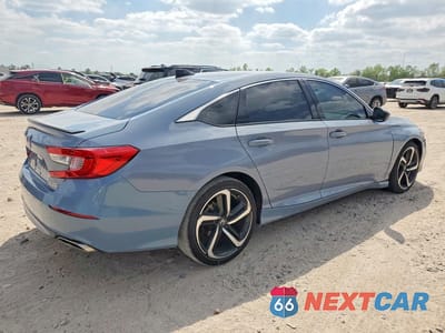 Trzecie zdjęcie samochodu z tyłu: 2021 HONDA ACCORD SPORT SE VIN:1HGCV1F47MA104808 - miniatura