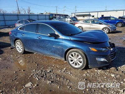 Czwarte zdjęcie samochodu z boku: 2022 CHEVROLET MALIBU LT VIN:1G1ZD5ST2NF150530 - miniatura
