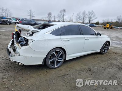 Trzecie zdjęcie samochodu z tyłu: 2021 HONDA ACCORD SPORT SE VIN:1HGCV1F41MA036294 - miniatura