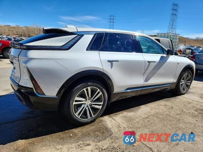 Trzecie zdjęcie samochodu z tyłu: 2025 CADILLAC LYRIQ LUXURY VIN:1GYKPNRL3SZ304673 - miniatura