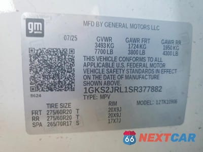 Zdjęcie 14 z 14 samochodu: 2025 GMC YUKON XL DENALI VIN:1GKS2JRL1SR377882 - miniatura
