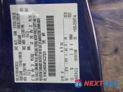 Zdjęcie 14 z 14 samochodu: 2015 FORD ESCAPE SE VIN:1FMCU9GX4FUC27231 - miniatura