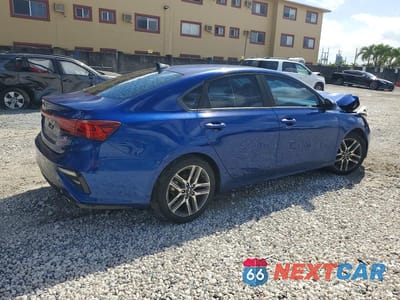Trzecie zdjęcie samochodu z tyłu: 2019 KIA FORTE S VIN:3KPF34AD1KE037725 - miniatura