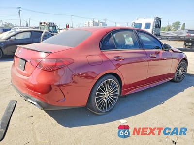 Trzecie zdjęcie samochodu z tyłu: 2024 MERCEDES-BENZ C 300 VIN:W1KAF4GB6RR171979 - miniatura