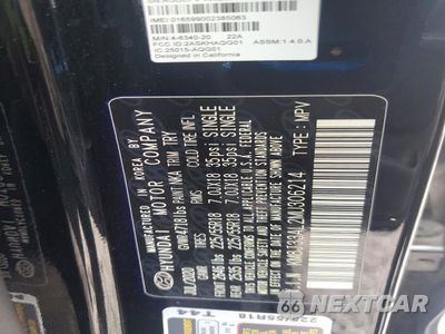 Zdjęcie 13 z 14 samochodu: 2021 HYUNDAI TUCSON ULTIMATE VIN:KM8J33AL2MU306214 - miniatura
