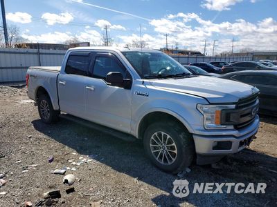 Czwarte zdjęcie samochodu z boku: 2018 FORD F150 SUPERCREW VIN:1FTEW1E54JKF91843 - miniatura