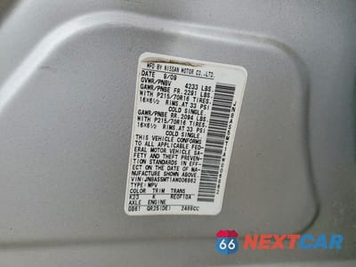 Zdjęcie 13 z 13 samochodu: 2010 NISSAN ROGUE SL VIN:JN8AS5MT1AW006862 - miniatura