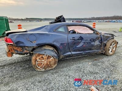 Trzecie zdjęcie samochodu z tyłu: 2015 CHEVROLET CAMARO LS VIN:2G1FB1E31F9150543 - miniatura