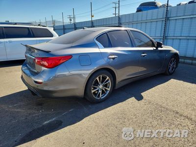 Trzecie zdjęcie samochodu z tyłu: 2015 INFINITI Q50 PREMIUM VIN:JN1BV7AP5FM351375 - miniatura