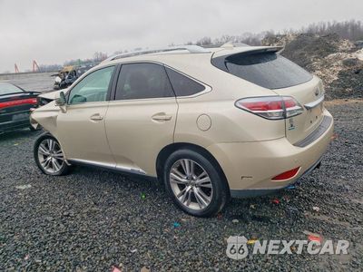 Drugie zdjęcie samochodu z przodu: 2015 LEXUS RX 450H BASE VIN:2T2BC1BA4FC001660 - miniatura