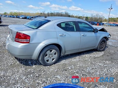 Trzecie zdjęcie samochodu z tyłu: 2010 DODGE AVENGER SXT VIN:1B3CC4FB6AN233097 - miniatura