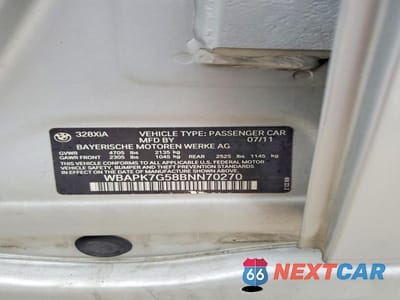 Zdjęcie 13 z 13 samochodu: 2011 BMW 328 XI VIN:WBAPK7G58BNN70270 - miniatura