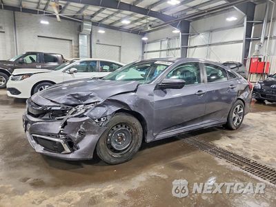 2020 HONDA CIVIC LX 2HGFC2F64LH600109 - główne zdjęcie licytacji z USA - miniatura