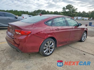 Trzecie zdjęcie samochodu z tyłu: 2015 CHRYSLER 200 S VIN:1C3CCCBG6FN614731 - miniatura