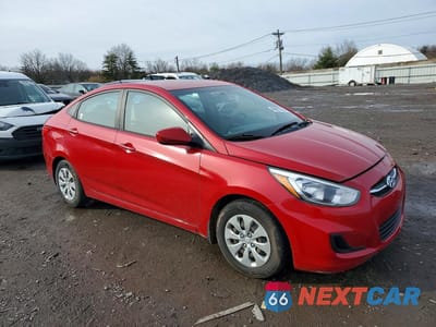 Czwarte zdjęcie samochodu z boku: 2017 HYUNDAI ACCENT SE VIN:KMHCT4AE3HU293317 - miniatura