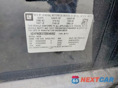 Zdjęcie 12 z 12 samochodu: 2013 CADILLAC SRX PERFORMANCE COLLECTION VIN:3GYFNDE37DS648062 - miniatura