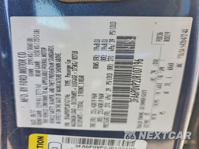 Zdjęcie 13 z 14 samochodu: 2018 FORD FUSION SPORT VIN:3FA6P0VP2JR107196 - miniatura