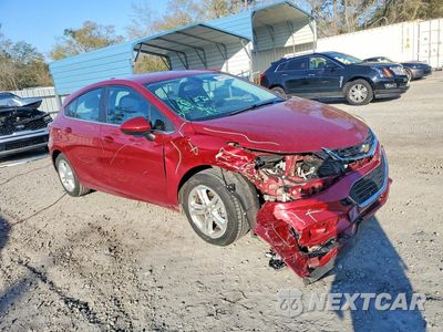 Czwarte zdjęcie samochodu z boku: 2017 CHEVROLET CRUZE LT VIN:3G1BE6SM8HS581399 - miniatura