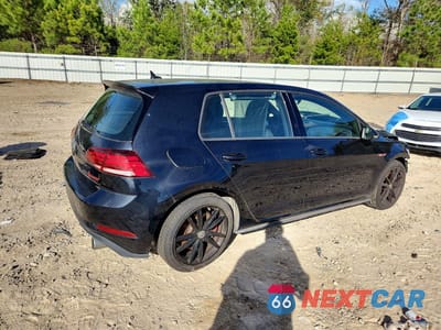Trzecie zdjęcie samochodu z tyłu: 2019 VOLKSWAGEN GTI S VIN:3VW5T7AU3KM005889 - miniatura