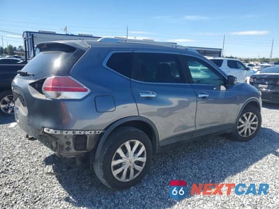 Trzecie zdjęcie samochodu z tyłu: 2016 NISSAN ROGUE S VIN:KNMAT2MT9GP659403 - miniatura