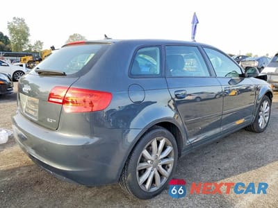 Trzecie zdjęcie samochodu z tyłu: 2009 AUDI A3 2.0T VIN:WAUHE78P89A072969 - miniatura