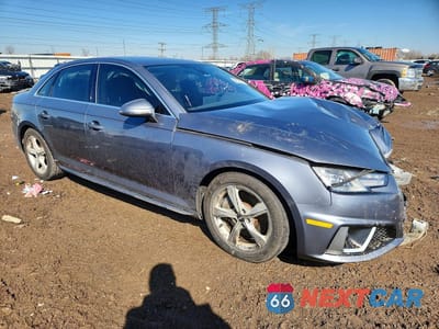 Czwarte zdjęcie samochodu z boku: 2019 AUDI A4 PREMIUM VIN:WAUDNAF46KA031718 - miniatura