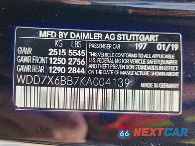 Zdjęcie 13 z 13 samochodu: 2019 MERCEDES-BENZ AMG GT 53 VIN:WDD7X6BB7KA004139 - miniatura