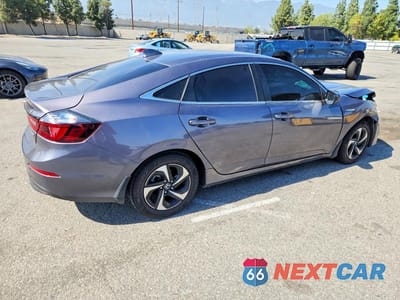 Trzecie zdjęcie samochodu z tyłu: 2022 HONDA INSIGHT EX VIN:19XZE4F55NE006989 - miniatura
