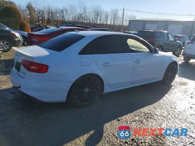 Trzecie zdjęcie samochodu z tyłu: 2014 AUDI A4 PREMIUM PLUS VIN:WAUFFAFL4EN027368 - miniatura