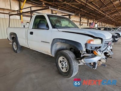 Czwarte zdjęcie samochodu z boku: 2007 GMC SIERRA C2500 HEAVY DUTY VIN:1GTHC24U77E168167 - miniatura