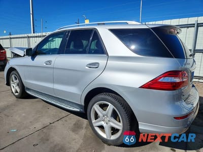 Drugie zdjęcie samochodu z przodu: 2015 MERCEDES-BENZ ML 350 4MATIC VIN:4JGDA5HB7FA586311 - miniatura