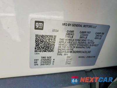 Zdjęcie 13 z 13 samochodu: 2024 CADILLAC ESCALADE V VIN:1GYS4HK92RR343130 - miniatura
