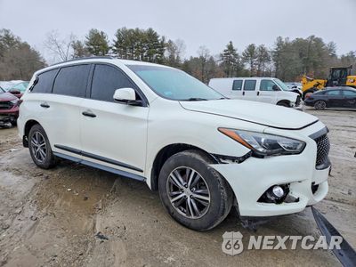 Czwarte zdjęcie samochodu z boku: 2018 INFINITI QX60 BASE VIN:5N1DL0MM1JC502615 - miniatura
