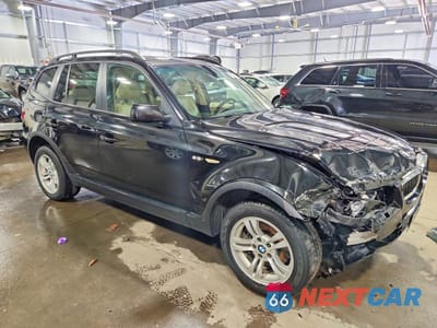 Czwarte zdjęcie samochodu z boku: 2006 BMW X3 3.0I VIN:WBXPA934X6WG75123 - miniatura