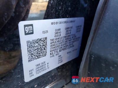 Zdjęcie 14 z 14 samochodu: 2025 CHEVROLET TRAX 2RS VIN:KL77LJEP8SC219496 - miniatura
